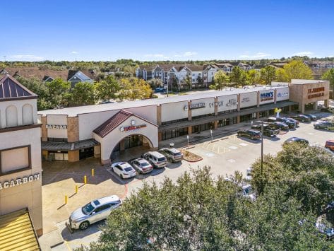 Lakes of Riata shopping center in Houston, TX