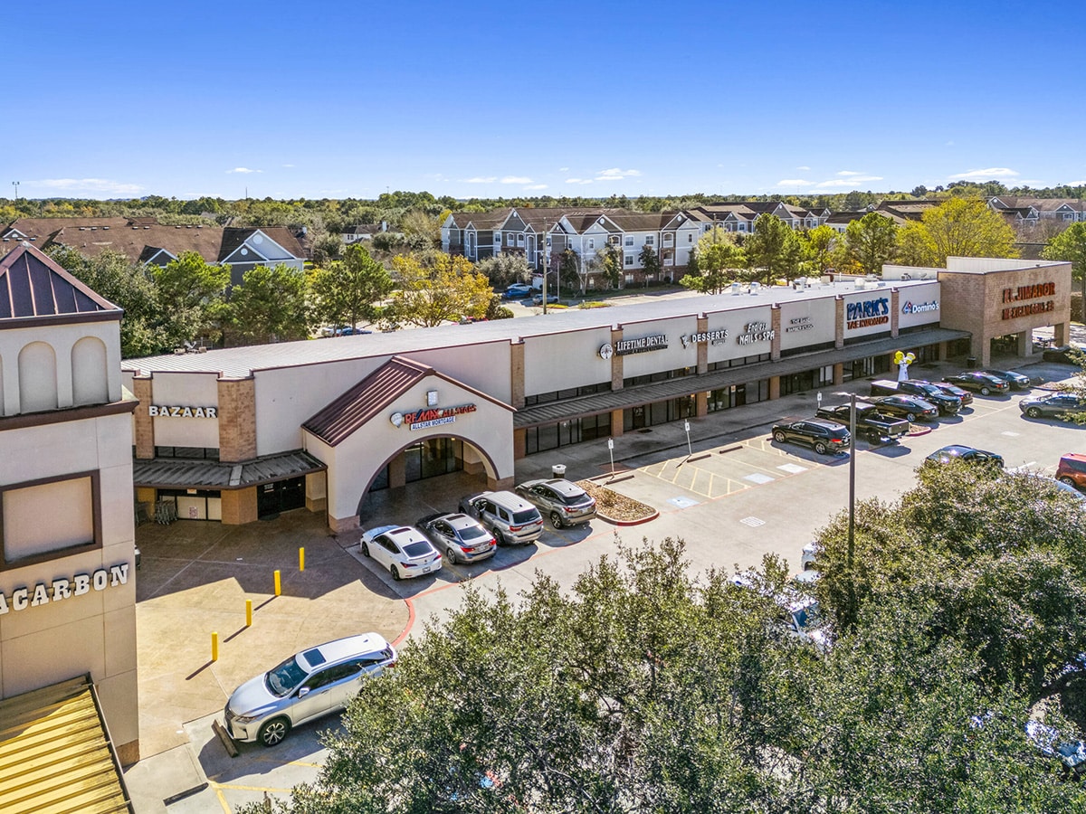 Lakes of Riata shopping center in Houston, TX